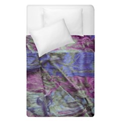 Warp And Weft Duvet Cover Double Side (single Size) by kaleidomarblingart