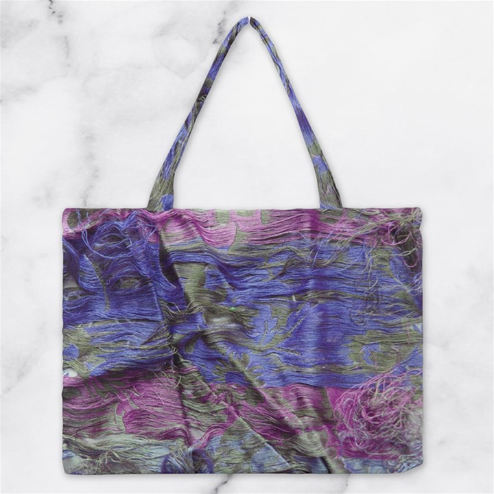 Warp and weft Zipper Medium Tote Bag