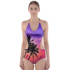 Ocean Paradise Cut-out One Piece Swimsuit by LW323