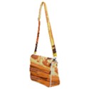 Sunset Beauty Shoulder Bag with Back Zipper View2