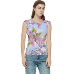 Bloom Women s Raglan Cap Sleeve Tee by LW323