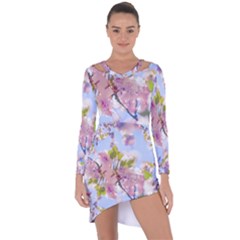 Bloom Asymmetric Cut-out Shift Dress by LW323