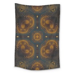 Midnight Romance Large Tapestry by LW323