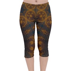 Sweet Dreams Velvet Capri Leggings  by LW323