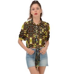 Beyou Tie Front Shirt  by LW323