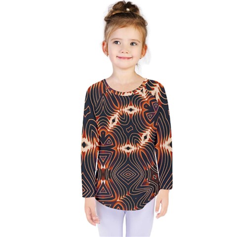 Fun In The Sun Kids  Long Sleeve Tee by LW323