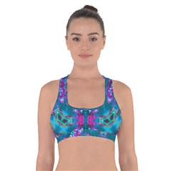 Peacock2 Cross Back Sports Bra by LW323