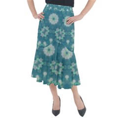 Softpetals Midi Mermaid Skirt by LW323