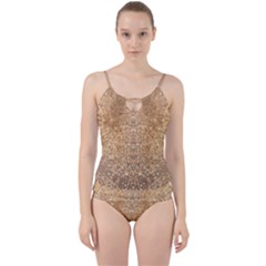 Sparkle Cut Out Top Tankini Set by LW323