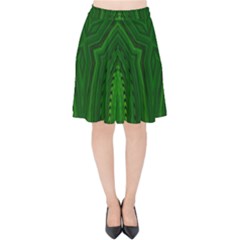 Freshspring3 Velvet High Waist Skirt by LW323