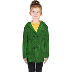 Freshspring3 Kids  Double Breasted Button Coat by LW323