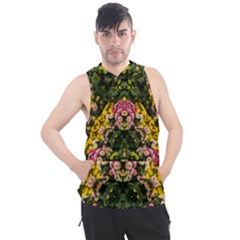 Springflowers Men s Sleeveless Hoodie by LW323