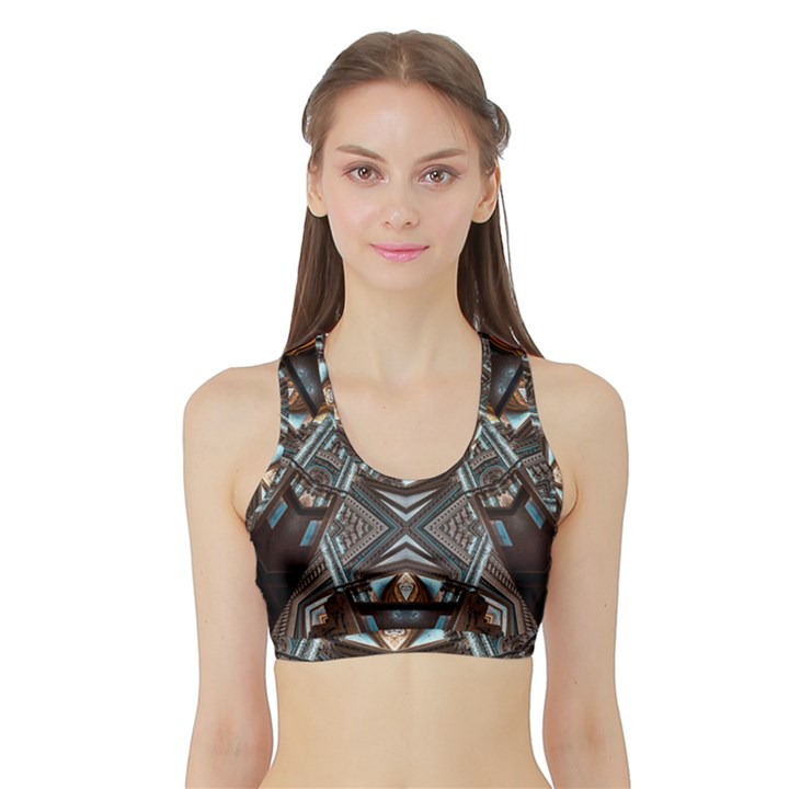 Holy2 Sports Bra with Border