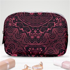 Burgundy Make Up Pouch (small) by LW323