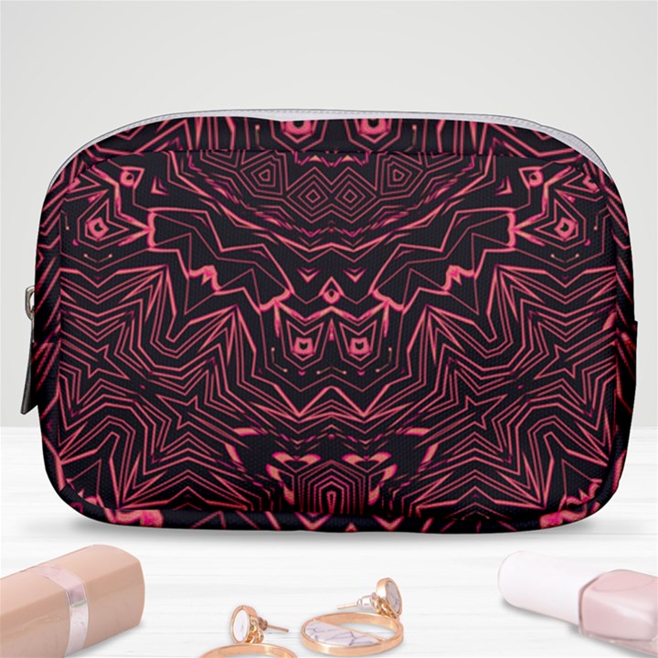 Burgundy Make Up Pouch (Small)