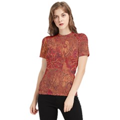 Animalprintfnl1 Women s Short Sleeve Rash Guard by PollyParadise