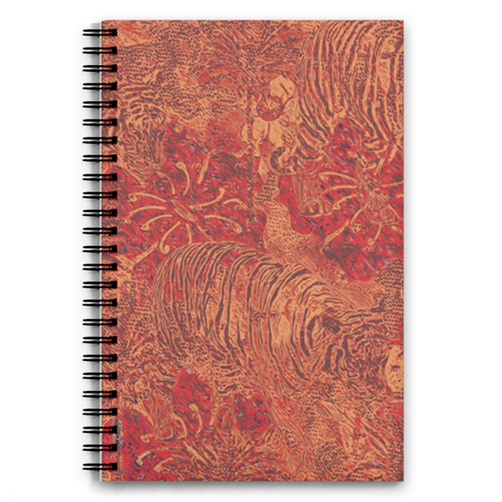 Animalprintfnl1 5.5  x 8.5  Notebook