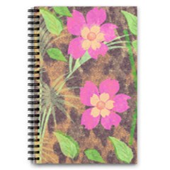 Jungle Floral 5 5  X 8 5  Notebook by PollyParadise