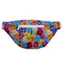 Pansies  Watercolor Flowers Fanny Pack View2