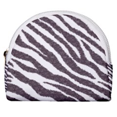 Zebra Horseshoe Style Canvas Pouch by PollyParadise