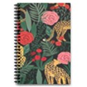 Leopardrose 5.5  x 8.5  Notebook View1