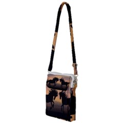 Evening Horses Multi Function Travel Bag by LW323