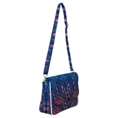 Abstract3 Shoulder Bag With Back Zipper by LW323