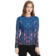 Abstract3 Women s Long Sleeve Rash Guard by LW323