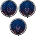 Abstract3 Mini Round Pill Box (Pack of 3) View1