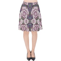 Lilac s  Velvet High Waist Skirt by LW323