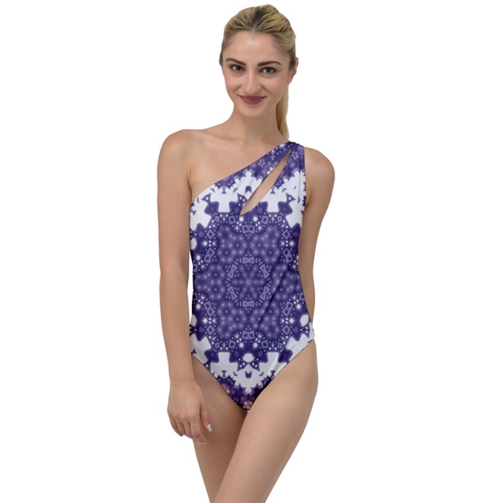 Simple Country To One Side Swimsuit