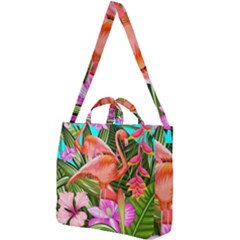 Exotisme Square Shoulder Tote Bag by SoLoJu