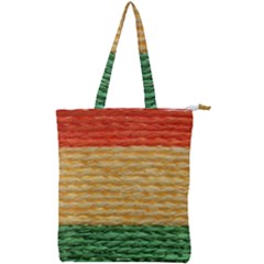 Couleurs D afrique Double Zip Up Tote Bag by SoLoJu