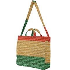 Couleurs D afrique Square Shoulder Tote Bag by SoLoJu