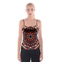 Kaleid Geometric Metal Color Spaghetti Strap Top View1