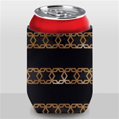 Pattern Geometric Gold Black Can Holder by alllovelyideas