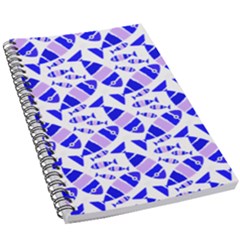 Fish-patern-color 5 5  X 8 5  Notebook by alllovelyideas