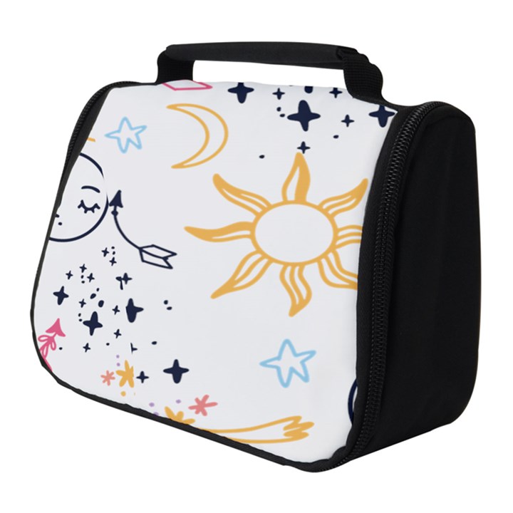 Pattern Mystic Full Print Travel Pouch (Small)