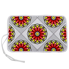 Mandala Modern Forme Geometrique Pen Storage Case (s) by byali