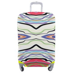 Bohemian Colorful Pattern B Luggage Cover (medium) by gloriasanchez