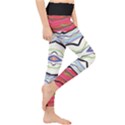 Bohemian Colorful Pattern B Lightweight Velour Classic Yoga Leggings View4