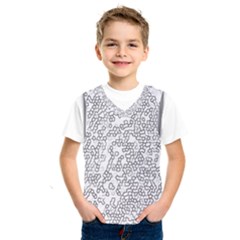 Neon Geometric Pattern Design 2 Kids  Basketball Tank Top by dflcprintsclothing