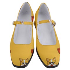 Corgi And Coffee Women s Mary Jane Shoes by Bigfootshirtshop