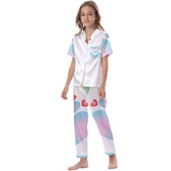 Hearth  Kids  Satin Short Sleeve Pajamas Set by WELCOMEshop