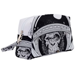 Spacemonkey Wristlet Pouch Bag (large) by goljakoff