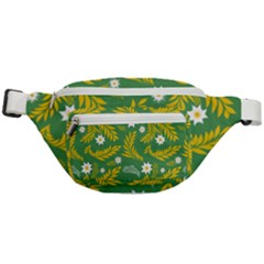 Folk Flowers Art Pattern Floral Abstract Surface Design  Seamless Pattern Fanny Pack by Eskimos