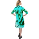  Graffiti Love Long Sleeve Mini Shirt Dress View2