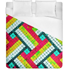 Pop Art Mosaic Duvet Cover (california King Size) by essentialimage365