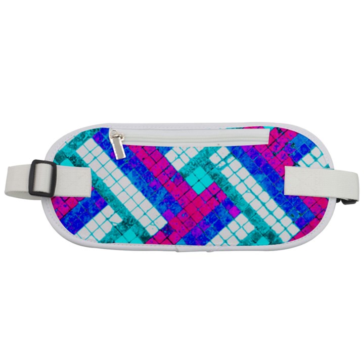 Pop Art Mosaic Rounded Waist Pouch