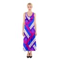 Pop Art Mosaic Sleeveless Maxi Dress View1